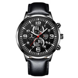 DEYROS Luminous Calendar Quartz Watch for Men