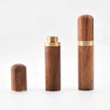 DIY Leather Sewing Needle Storage Box with Wood Case Lightweight