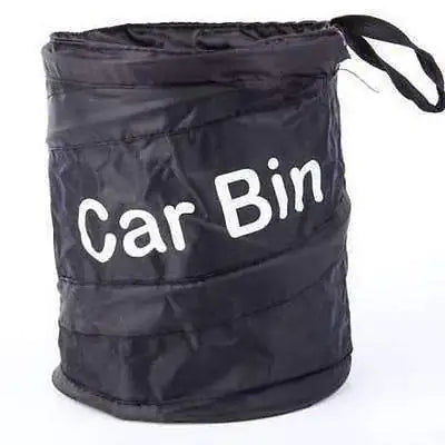 Compact Car Garbage Holder Foldable Trash Bin