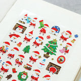 Christmas Stickers - Adhesive Decorative Labels
