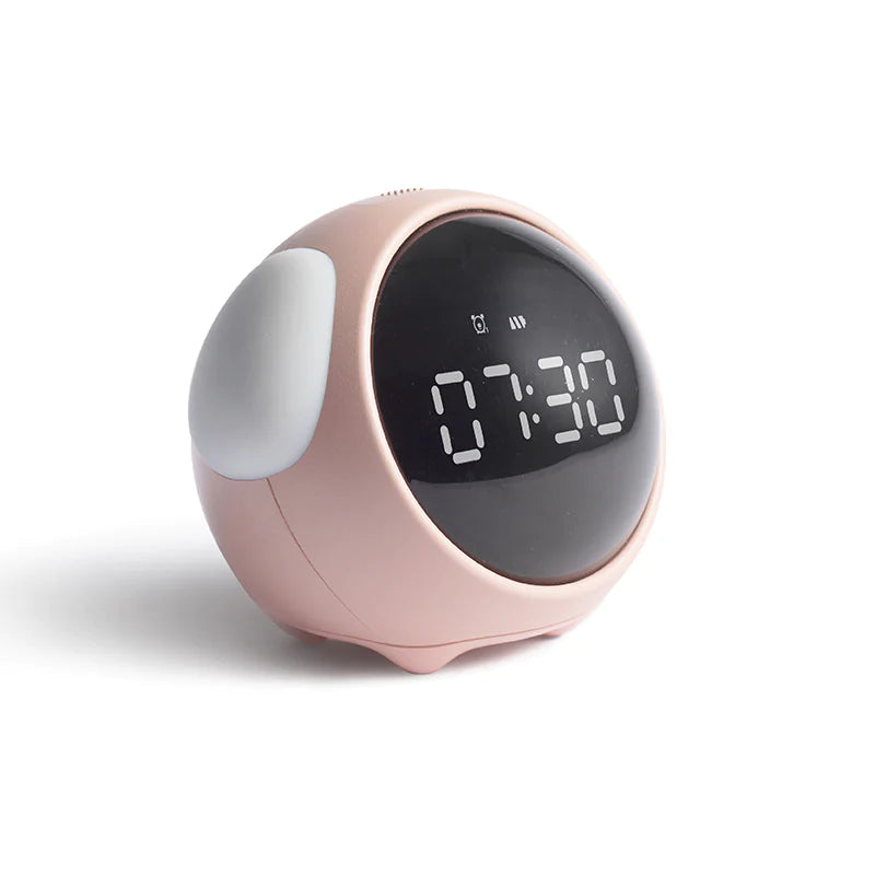 Expression Alarm Clock LED Alarm Clock Warm Light For Bedroom