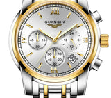 Durable Gleaming Sports Steel Watch Waterproof & stainless
