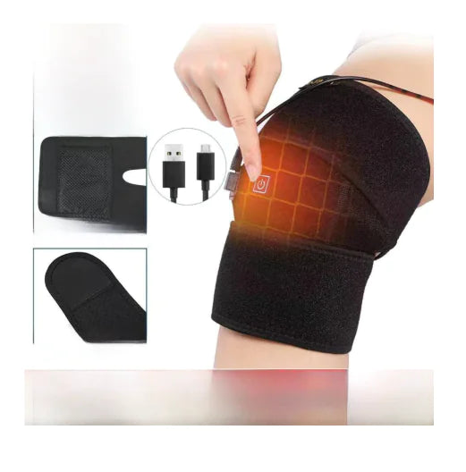 Adjustable USB Heat Therapy Knee Braces Therapeutic