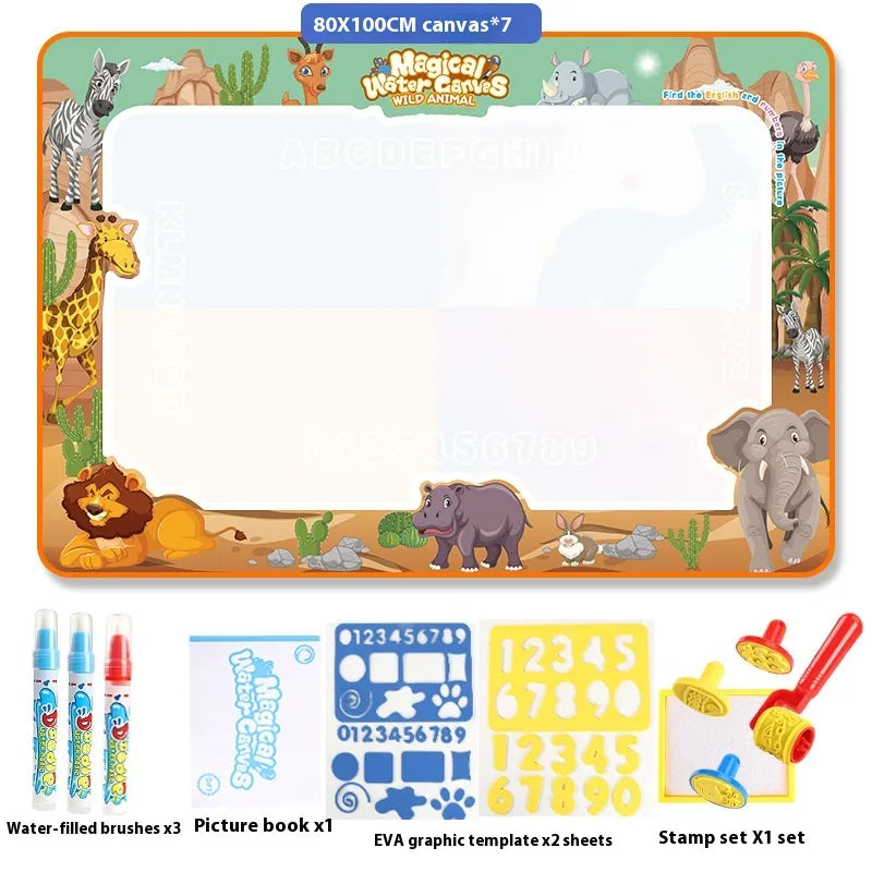 Aqua Magic Portable Re-usable Creativity Educational Creative Toy Sketch Board
