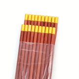Durable Fu Character Solid Wood Chopsticks for Chinese Cuisine