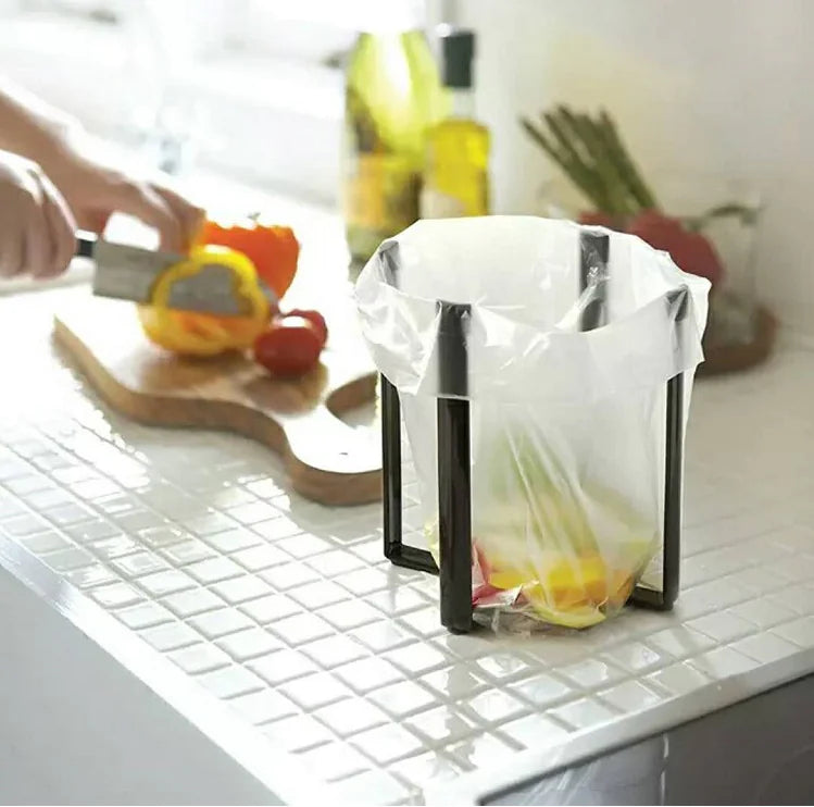 Versatile Home Trash Rack & Cup Dryer compact organizer