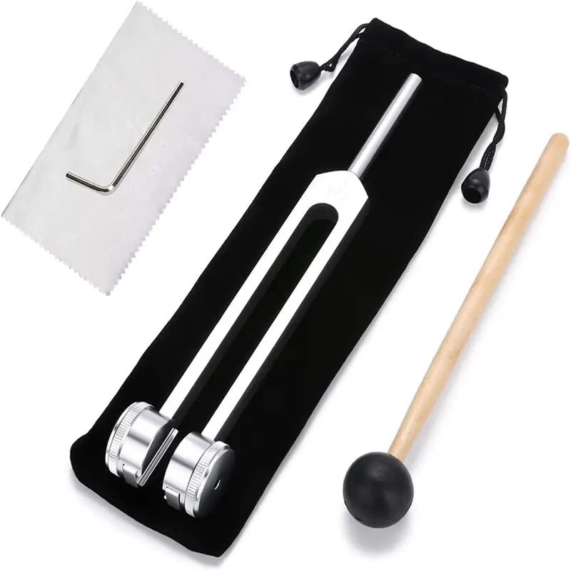 128Hz Therapeutic Wellness Sound Therapy Relaxation Aluminum Alloy Tuning Fork