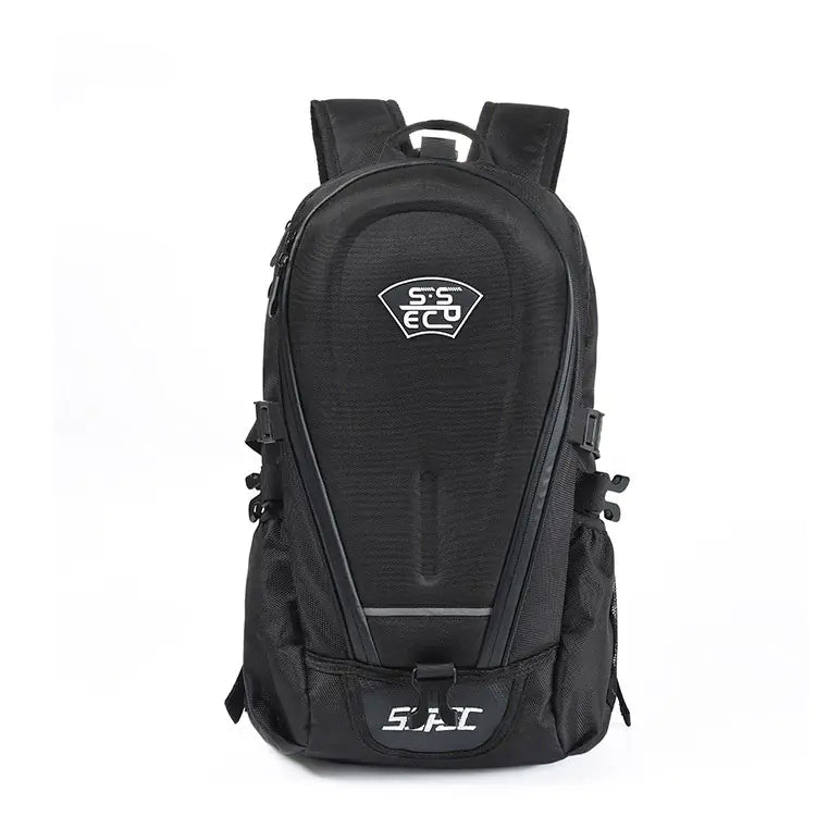 Rider's Essential Motorcycle Backpack Helmet Holder Lightweight