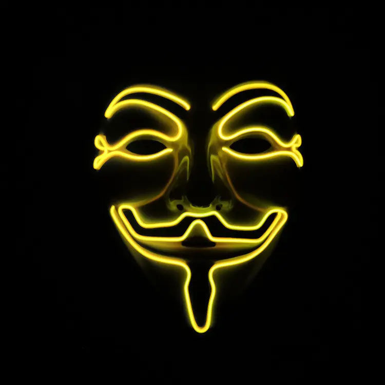 Electroluminescent Cosplay Mask LED Colorful Mask