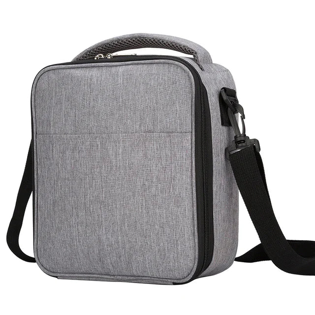 Green Insulated Aluminum Lunch Bag Lightweight Eco Friendly