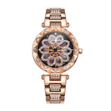 Timini Women's Elegant Stainless Steel Diamond Watch Stainless