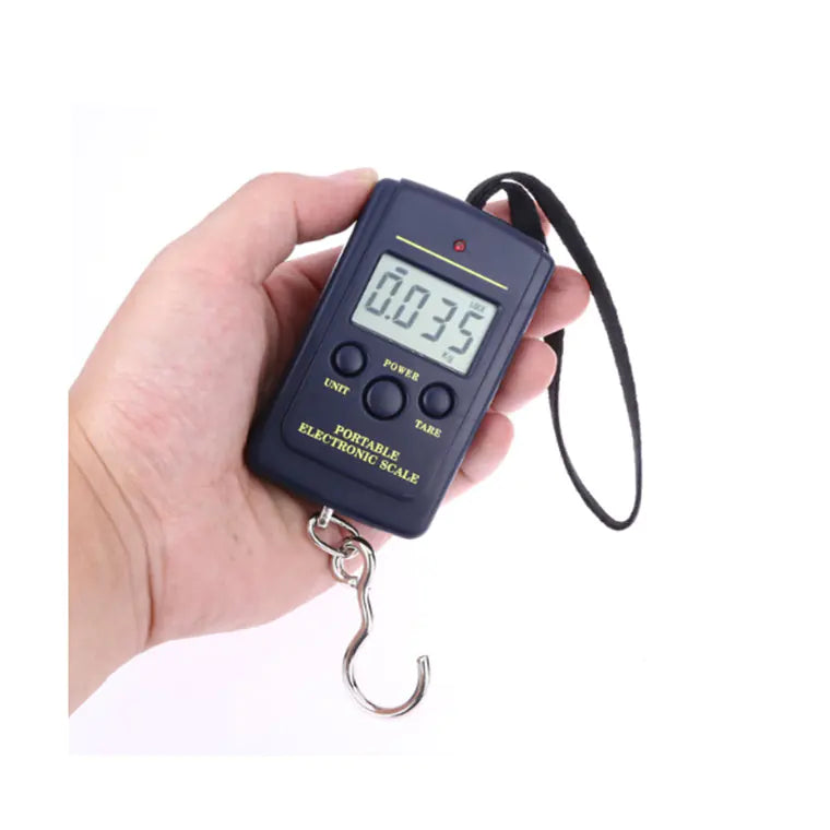 A01 Compact Travel Scale with Lighted Display 40kg Portable Backlight