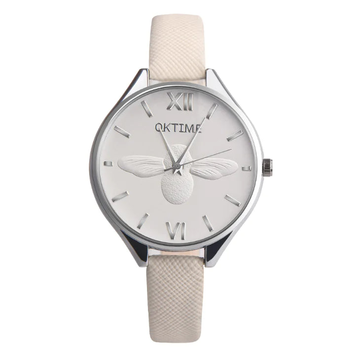 Versatile Chic 3D Bee Alloy Watch Lightweight