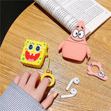 SpongeBob Starfish AirPods Protector Patrick Star Silicone Case