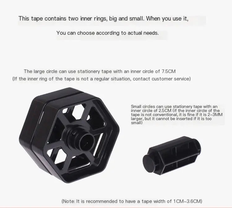 Multifunctional Versatile Lightweight Durable Adjustable Cutter Tape Holder Dis