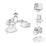 Stable GoPro Car Mount adventure tripod