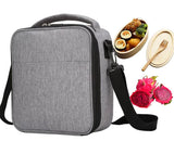 Green Insulated Aluminum Lunch Bag Lightweight Eco Friendly