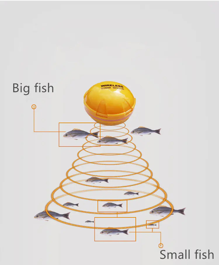 Smart Bluetooth WideCoverage Portable Wireless Temperature Resistant Fish Tracker