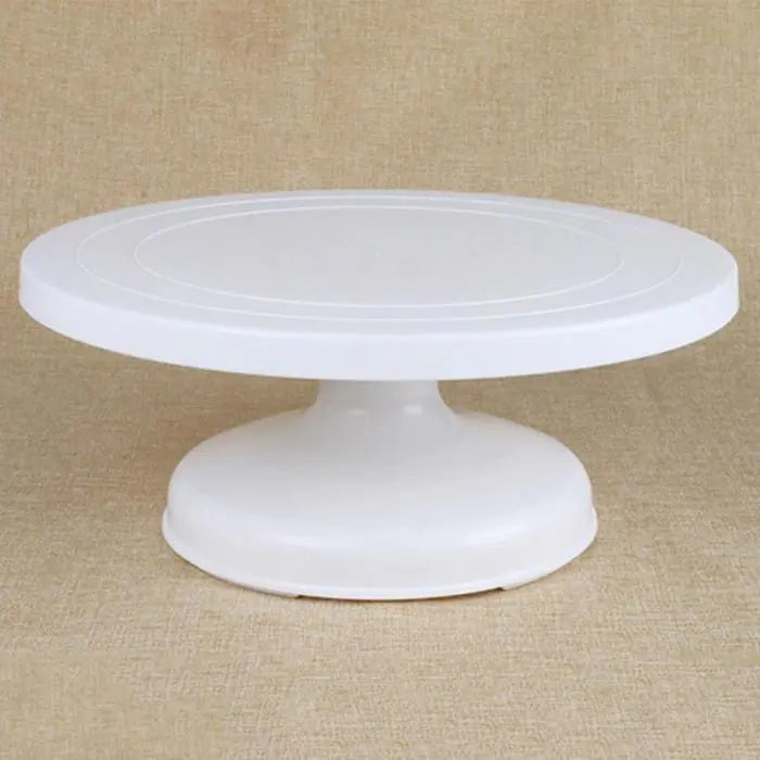 Cake Artist's Spin Table & Tools Home Baking Cake Turntable