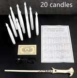Enchanted Whimsical Glow Remote-Controlled Battery-Operated Flameless LED Candles