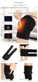 Adjustable USB Heat Therapy Knee Braces Therapeutic