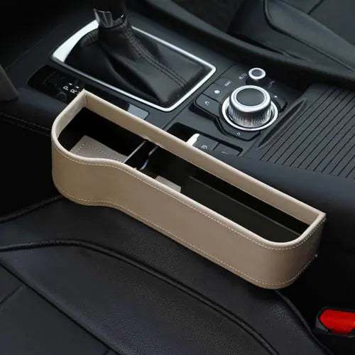 Auto Elegance Seat Gap Organizer Space Saver Adjustable Size