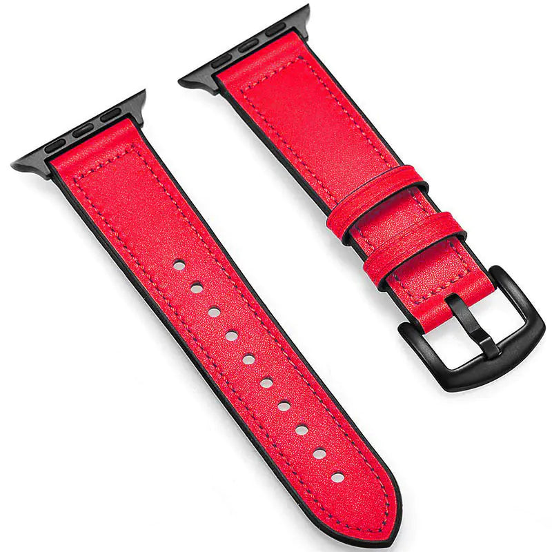 Durable Unisex Leather Strap with Connector for Fashion Use