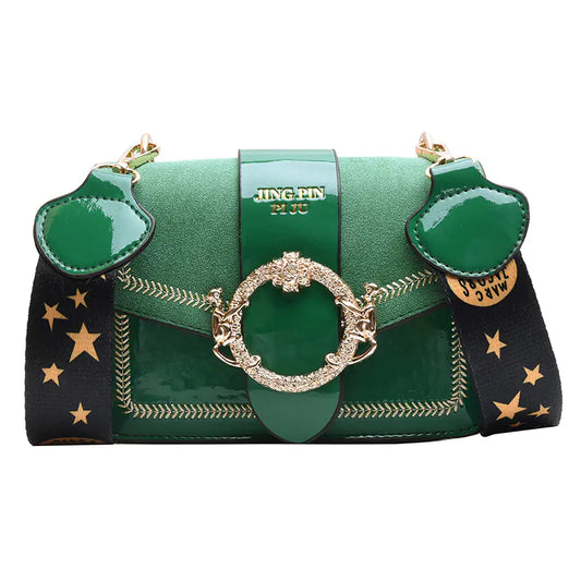 Sleek Vintage Vintage PU-leather Fashionable Mini Crossbody Bag for Women
