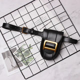 Chic Geometric Mini Belt Bag in 4 Colors Casual Mini-Bag