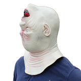 Inverted Terror Latex Mask for Halloween Creepy Head turning Costume