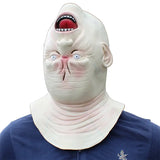 Inverted Terror Latex Mask for Halloween Creepy Head turning Costume