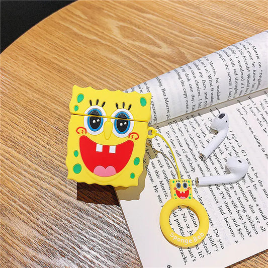 SpongeBob Starfish AirPods Protector Patrick Star Silicone Case