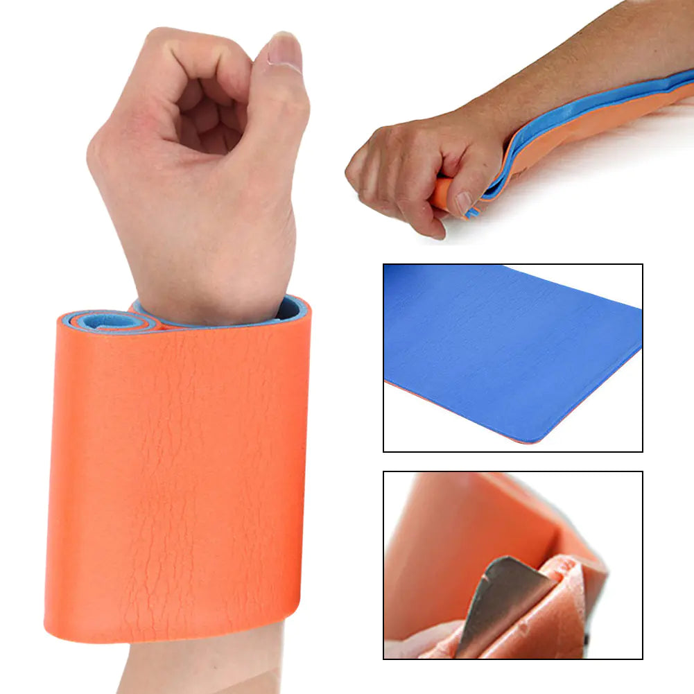 Emergency Care Polymer Splint Waterproof Adjustable Injury Support