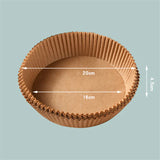 Multi-Size Round Baking Oil-Absorbing Paper for Air Fryer