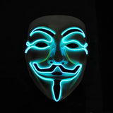 Electroluminescent Cosplay Mask LED Colorful Mask