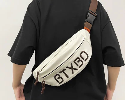 Men's Custom Oxford Waist Pack Compact Lightweight Durable