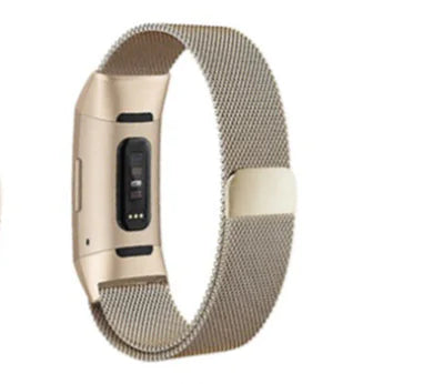 Elegant Smart Bracelet with Stainless Steel Metal Strap