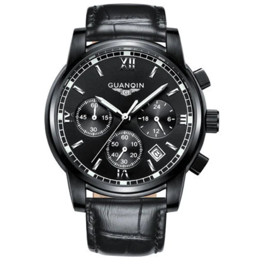 Durable Gleaming Sports Steel Watch Waterproof & stainless