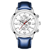 DEYROS Luminous Calendar Quartz Watch for Men