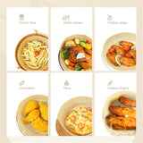 Multi-Size Round Baking Oil-Absorbing Paper for Air Fryer