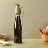 Glass Sauce Dispenser Deluxe sauce-extruder colorful
