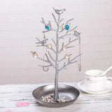 Elegant Lovebird Jewelry Organizer Stand Decorative Money Tree