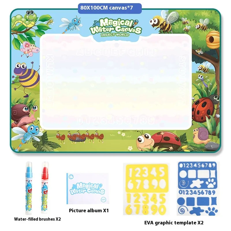Aqua Magic Portable Re-usable Creativity Educational Creative Toy Sketch Board