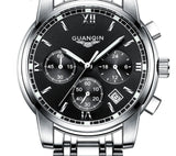 Durable Gleaming Sports Steel Watch Waterproof & stainless