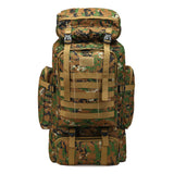 Camouflage Trek Backpack Waterproof Shock Resistant Backpack