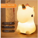 Magical Unicorn LED Night Lamp Bedside Lamp Touch Control Remote Control Night