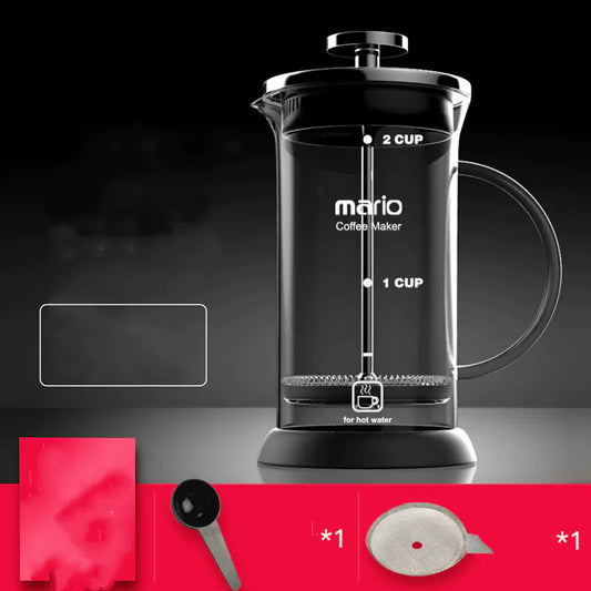 Nordic French Press Brewer Kitchen Decor for Coffee Enthusiasts
