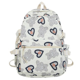 Chic Print Student Laptop Backpack Printed Lightweight Backpack
