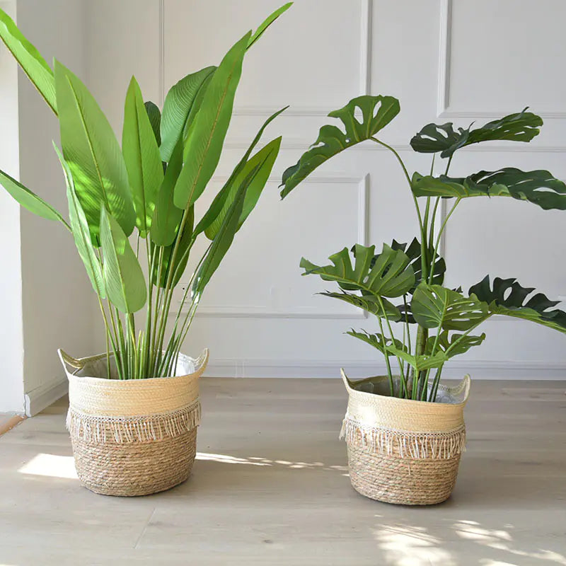 Nordic Woven Planters Set