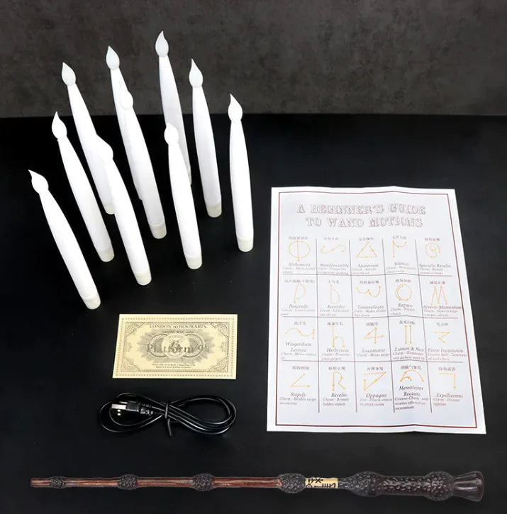 Enchanted Whimsical Glow Remote-Controlled Battery-Operated Flameless LED Candles